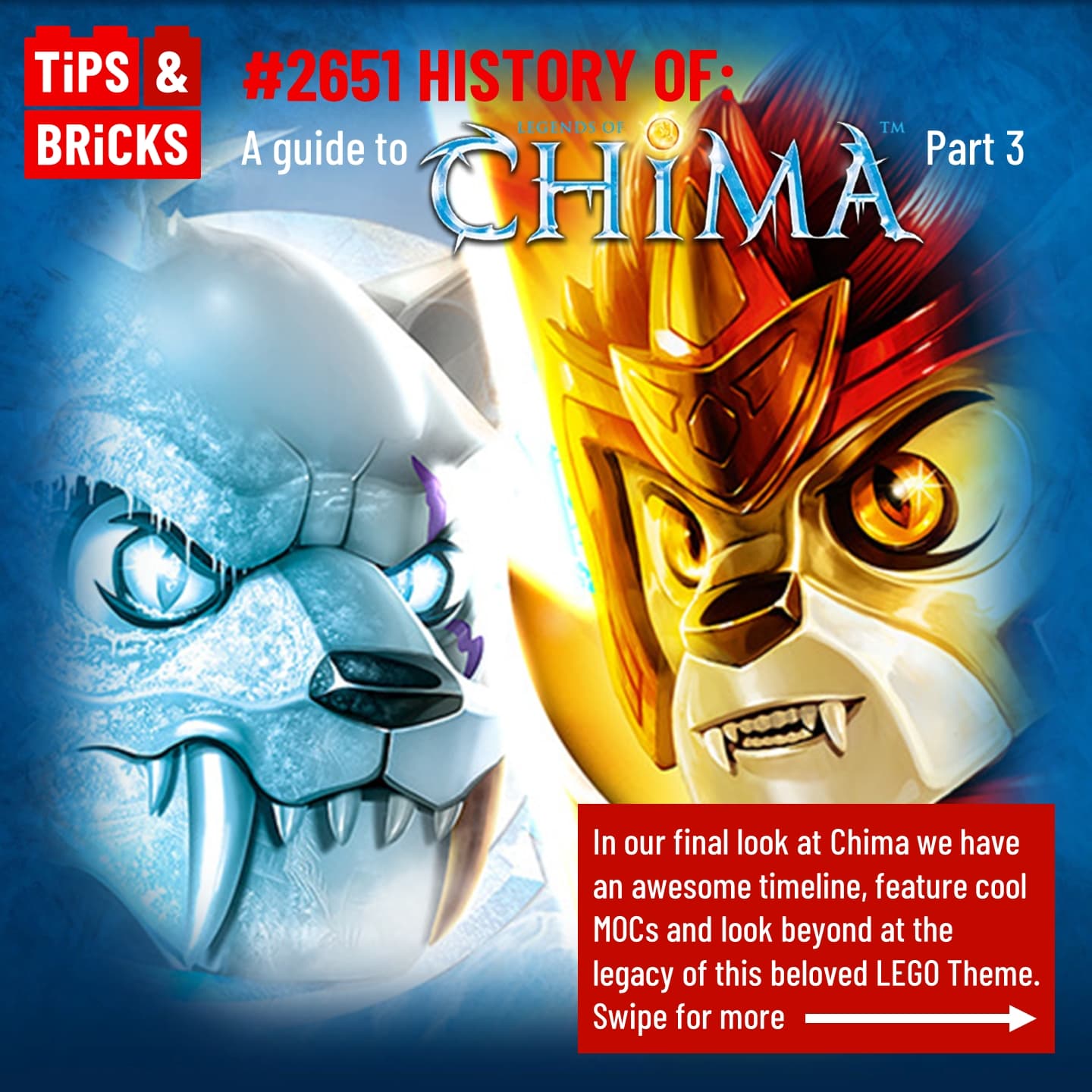 2561 HISTORY OF: A guide to LEGO Chima Part 3 - Tips&Bricks
