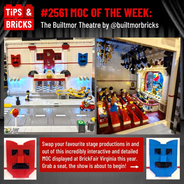 MOC OF THE WEEK: The Builtmor Theatre by @builtmorbricks