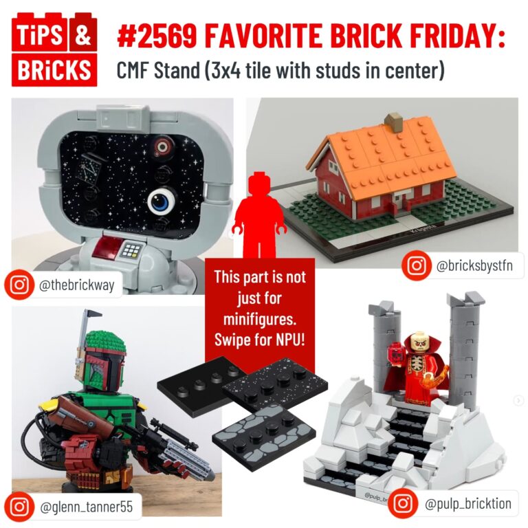 FAVORITE BRICK FRIDAY: CMF Stands