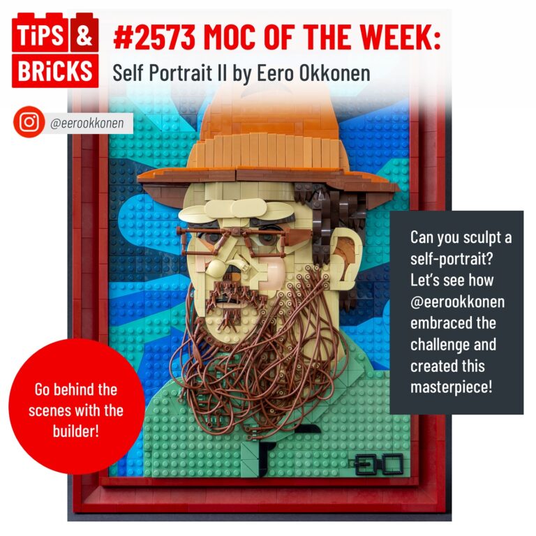 MOC OF THE WEEK: Self Portrait II by Eero Okkonen