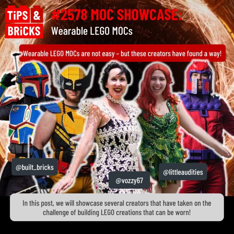 MOC SHOWCASE: Wearable LEGO MOCs