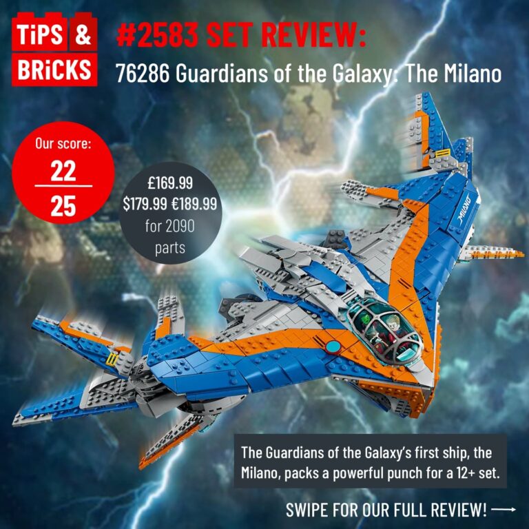 SET REVIEW: 76286 Guardians of the Galaxy: The Milano