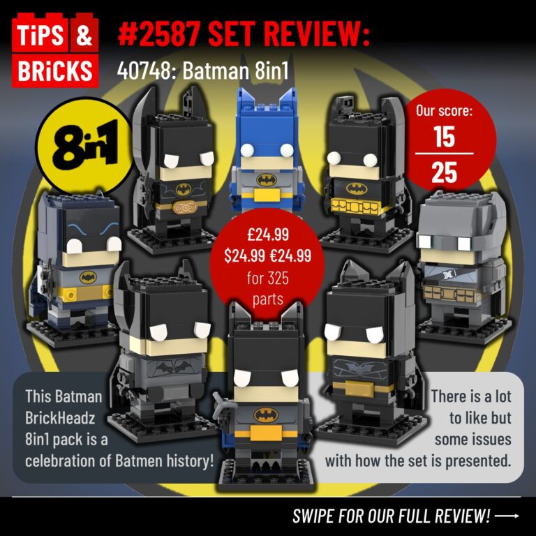 SET REVIEW: 40748: Batman 8in1