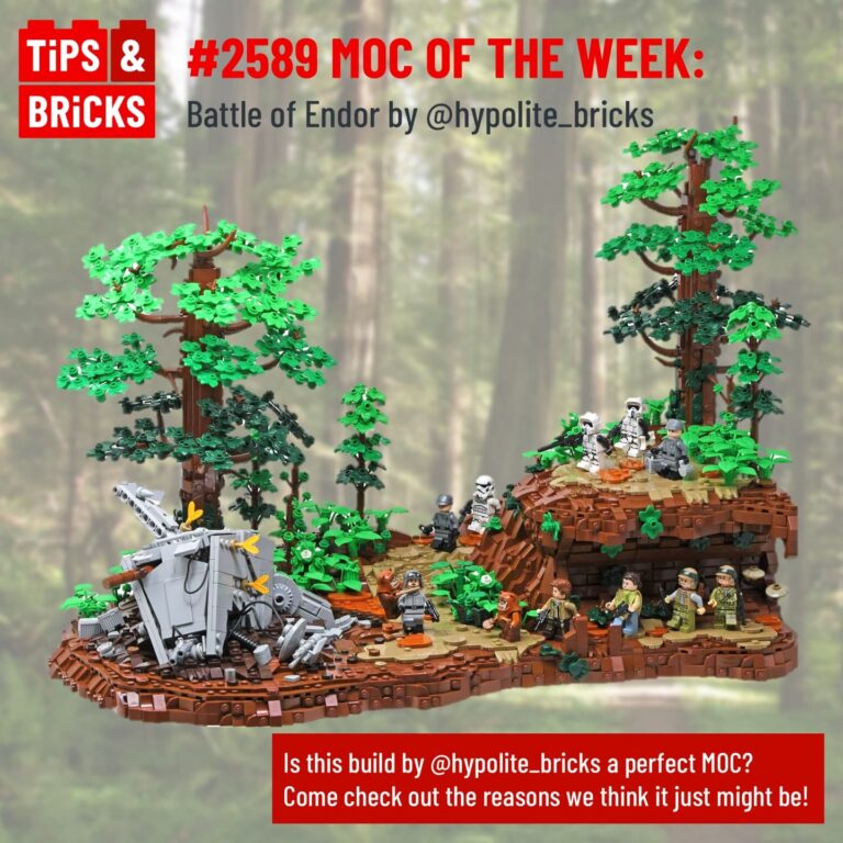 MOC OF THE WEEK: Battle of Endor by @hypolite_bricks