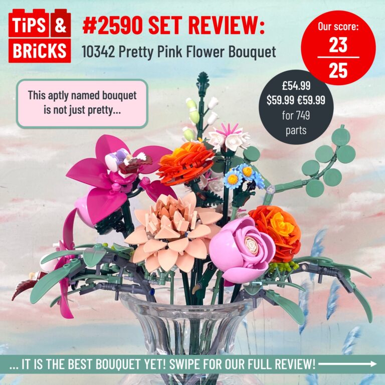 SET REVIEW: 10342 Pretty Pink Flower Bouquet