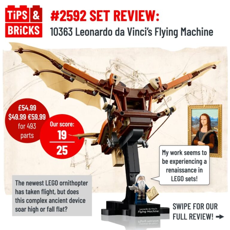 SET REVIEW: 10363 Leonardo da Vinci's Flying Machine