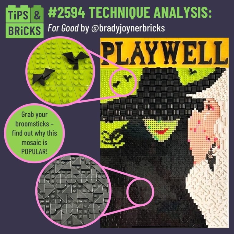 Technique Analysis: For Good by @bradyjoynerbricks