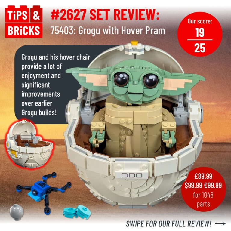 SET REVIEW: 75403 Grogu with Hover Pram