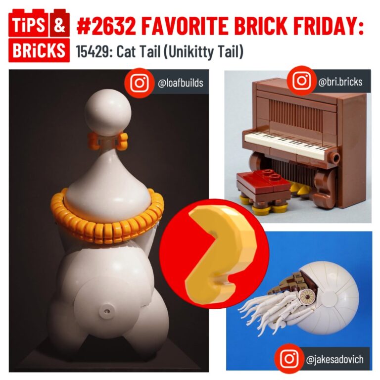 FAVORITE BRICK FRIDAY: Cat Tail/Unikitty Tail (15429)