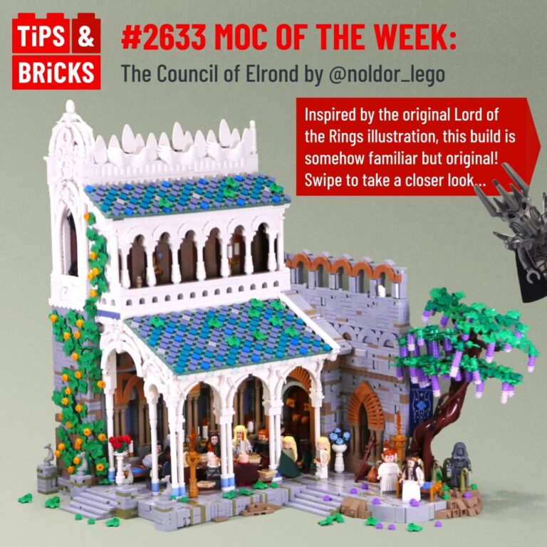 MOC OF THE WEEK: The Council of Elrond by @noldor_lego