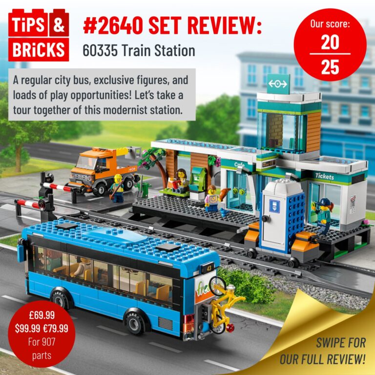 SET REVIEW: 60335 Train Station