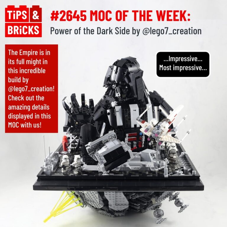 MOC OF THE WEEK: Power of the Dark Side by @lego7_creation