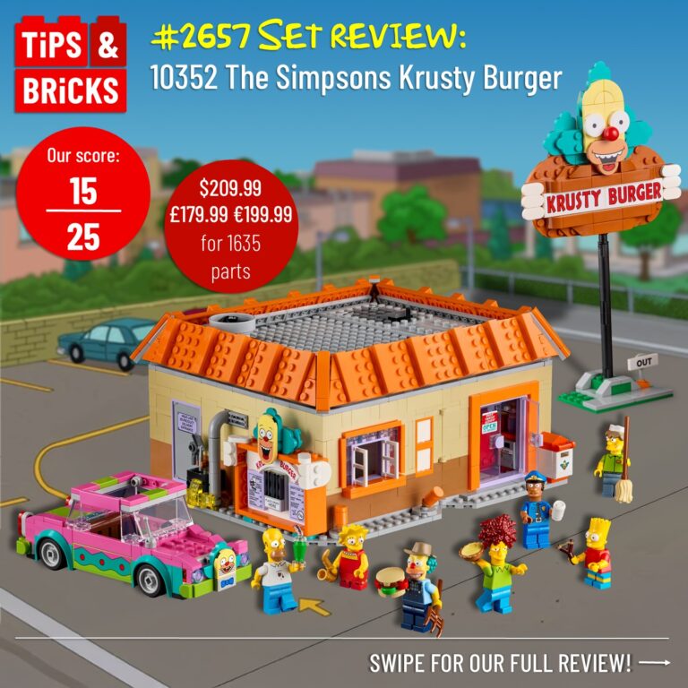 SET REVIEW: 10352 The Simpsons Krusty Burger