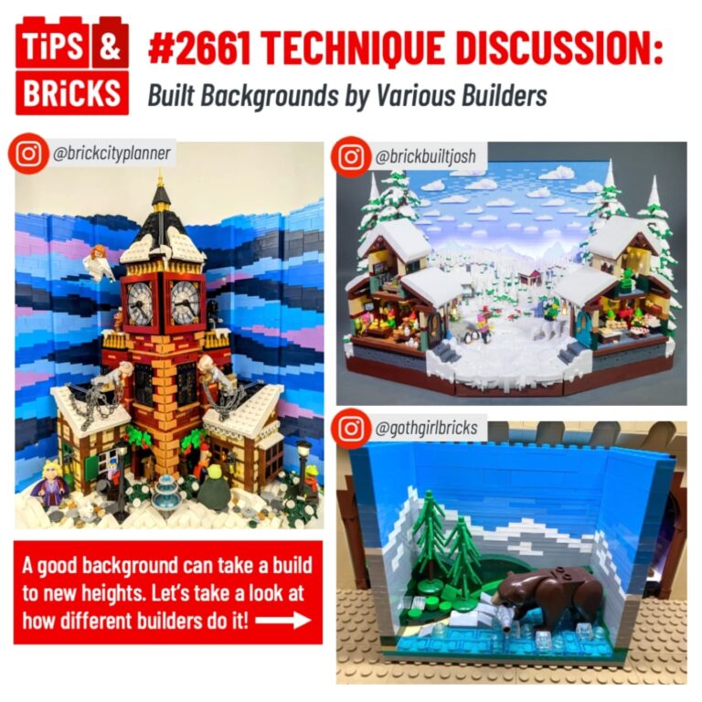 TECHNIQUE DISCUSSION: Built Backgrounds by Various Builders