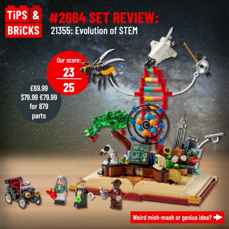 SET REVIEW: Evolution of STEM (Set 21355)
