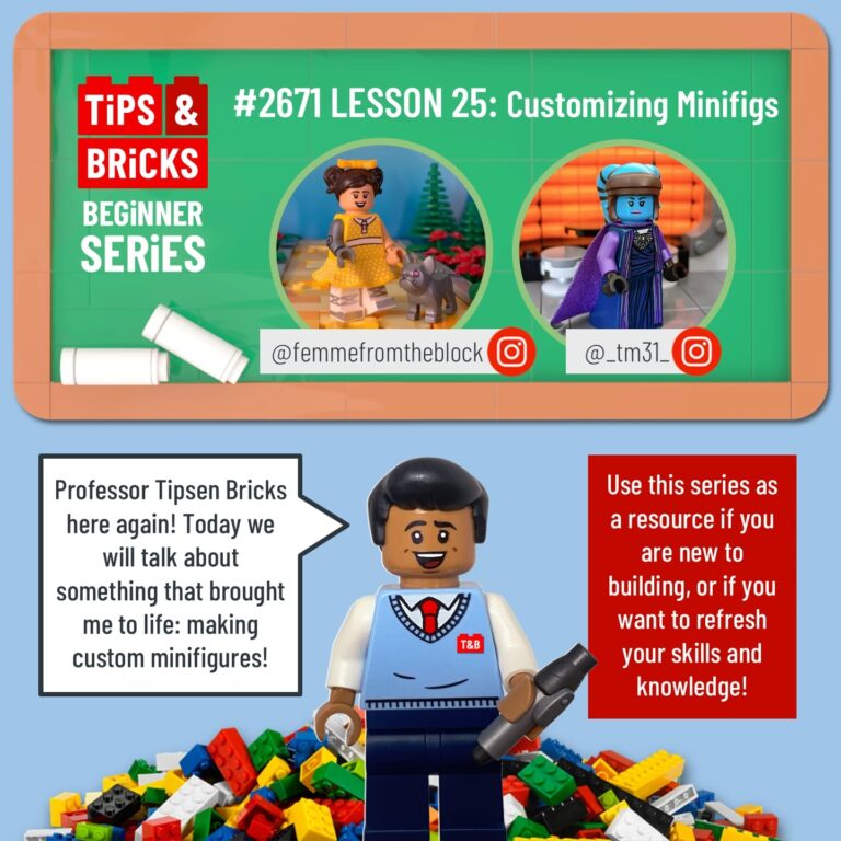 BEGINNER SERIES: Lesson 25 - Customizing Minifigs