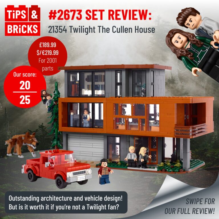 SET REVIEW: 21354 Twilight The Cullen House