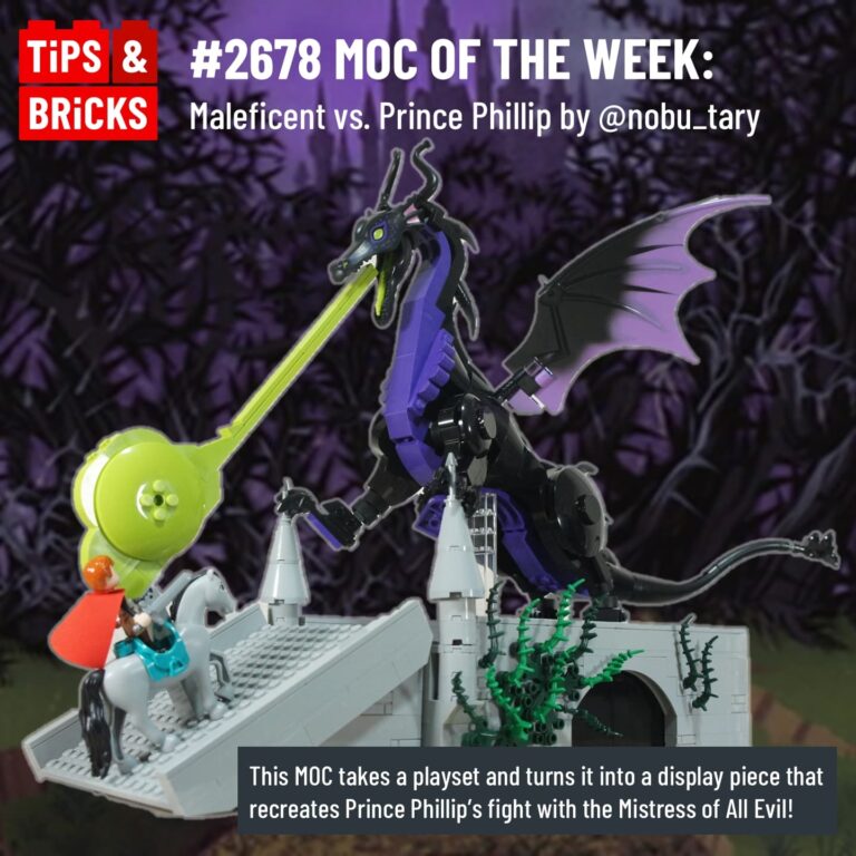 MOC OF THE WEEK: Maleficent vs. Prince Phillip by @nobu_tary