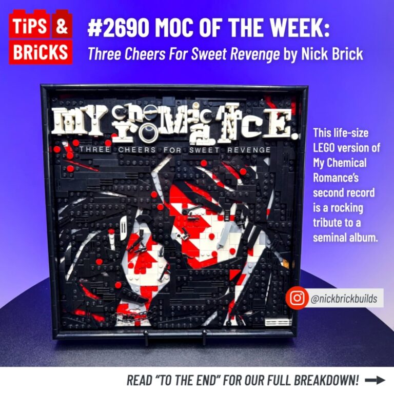 MOC OF THE WEEK: Three Cheers For Sweet Revenge by Nick Brick (@nickbrickbuilds)