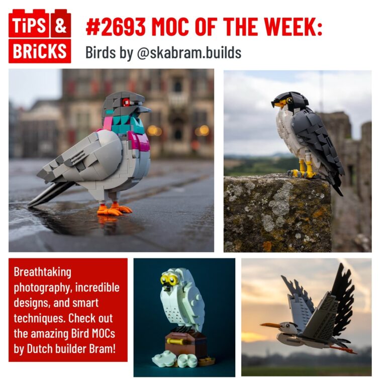 MOC OF THE WEEK: Birds by @skabram.builds