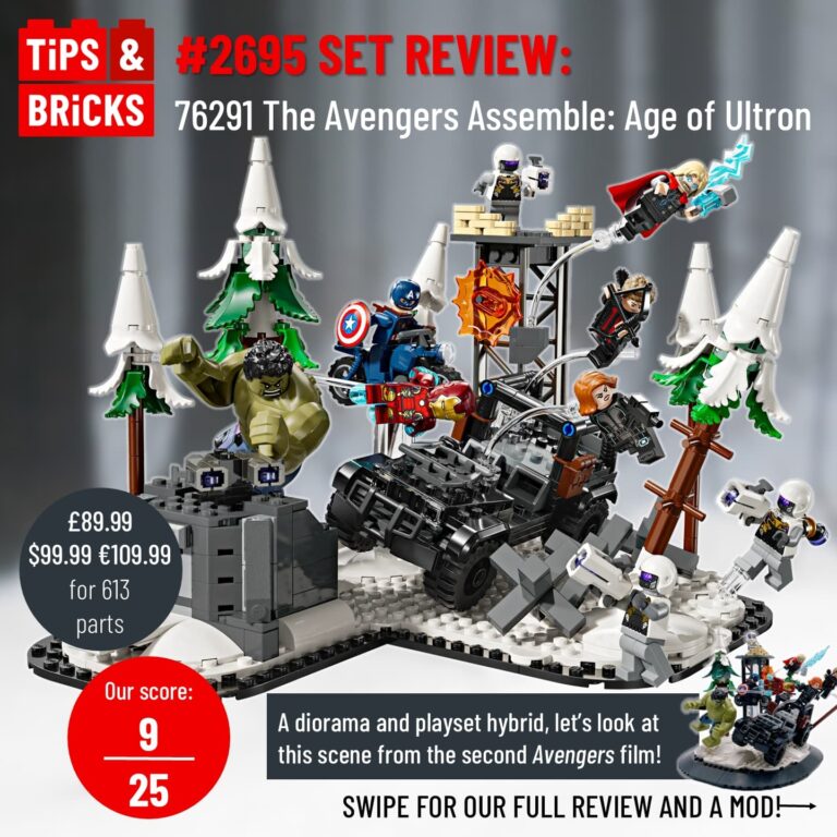 SET REVIEW: 76291 The Avengers Assemble: Age of Ultron