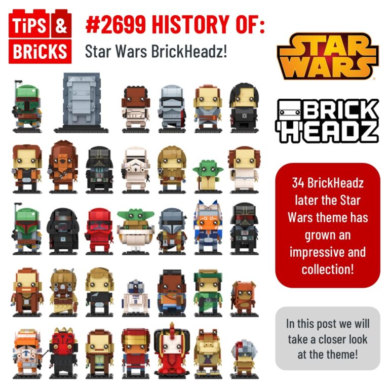 HISTORY OF: Star Wars BrickHeadz!