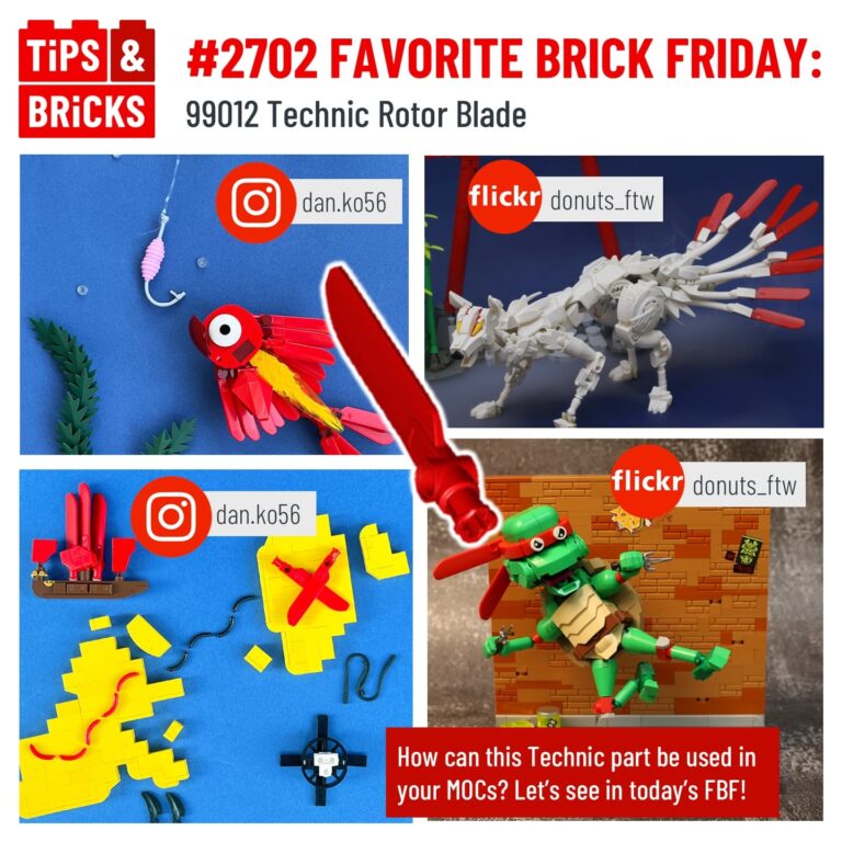 FAVORITE BRICK FRIDAY: 99012 Technic Rotor Blade