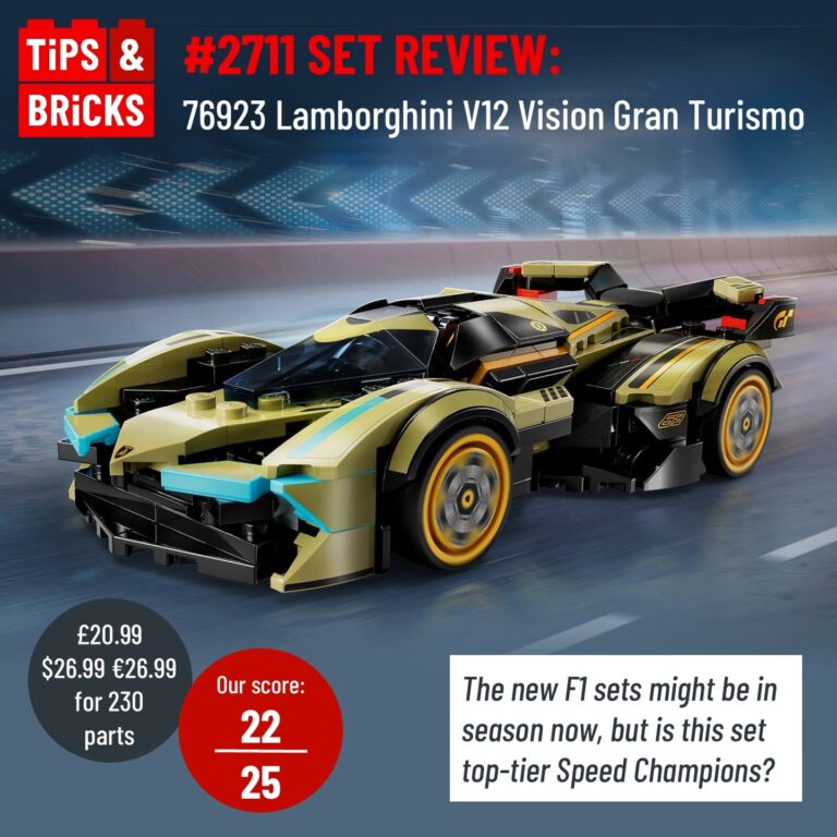 SET REVIEW: 76923 Lamborghini V12 Vision Gran Turismo