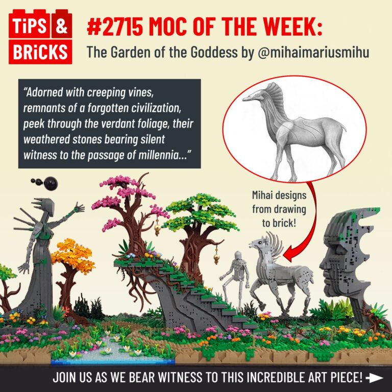 MOC OF THE WEEK: The Garden of the Goddess by @mihaimariusmihu