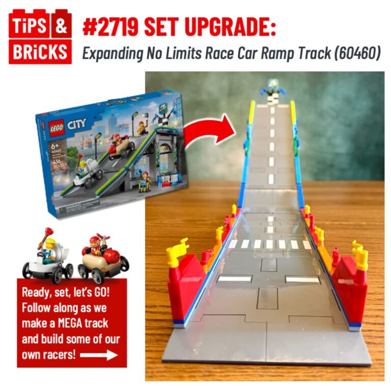 SET UPGRADE: Expanding No Limits Race Car Ramp Track (60460)