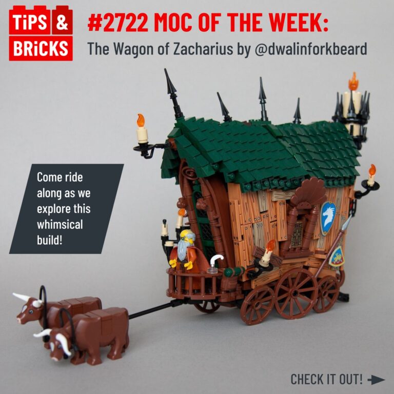 MOC OF THE WEEK: The Wagon of Zacharius by @dwalinforkbeard