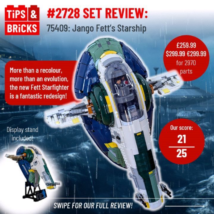 SET REVIEW: 75409: Jango Fett's Starship