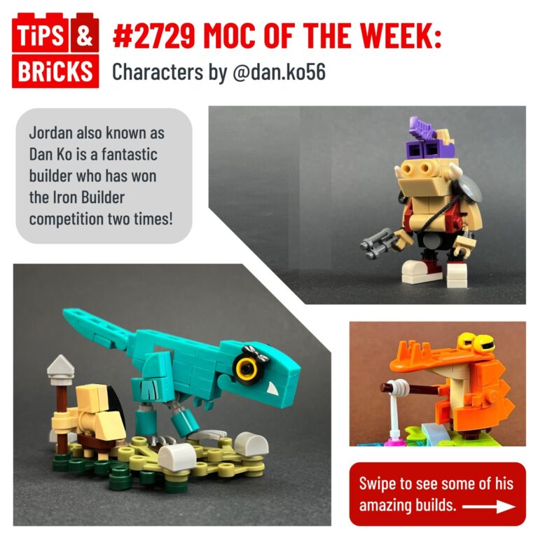MOC OF THE WEEK: Characters by @dan.ko56