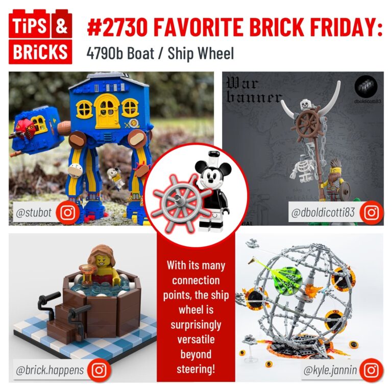 FAVORITE BRICK FRIDAY: 4790b Boat / Ship Wheel