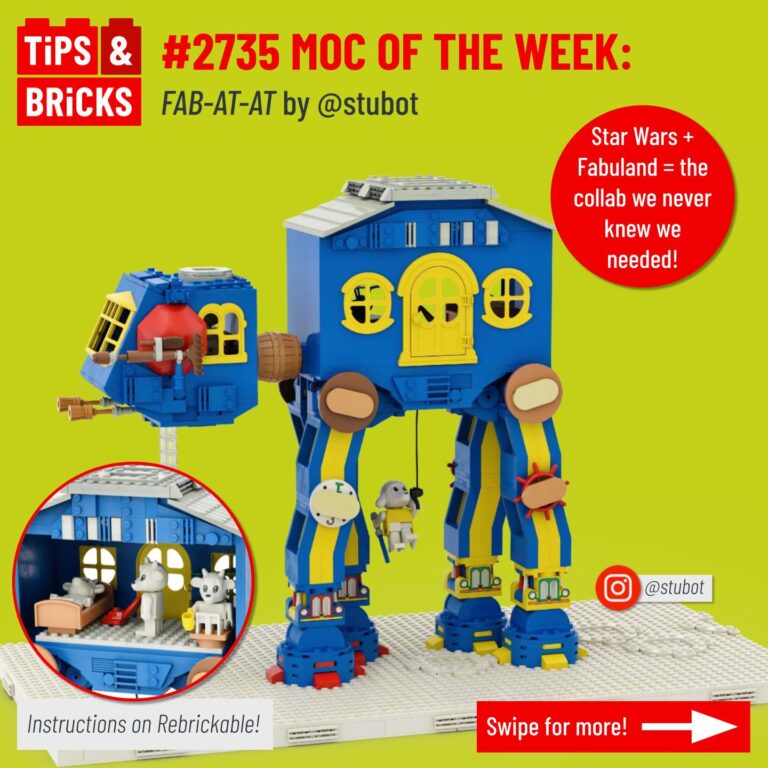 MOC OF THE WEEK: FAB-AT-AT by @stubot