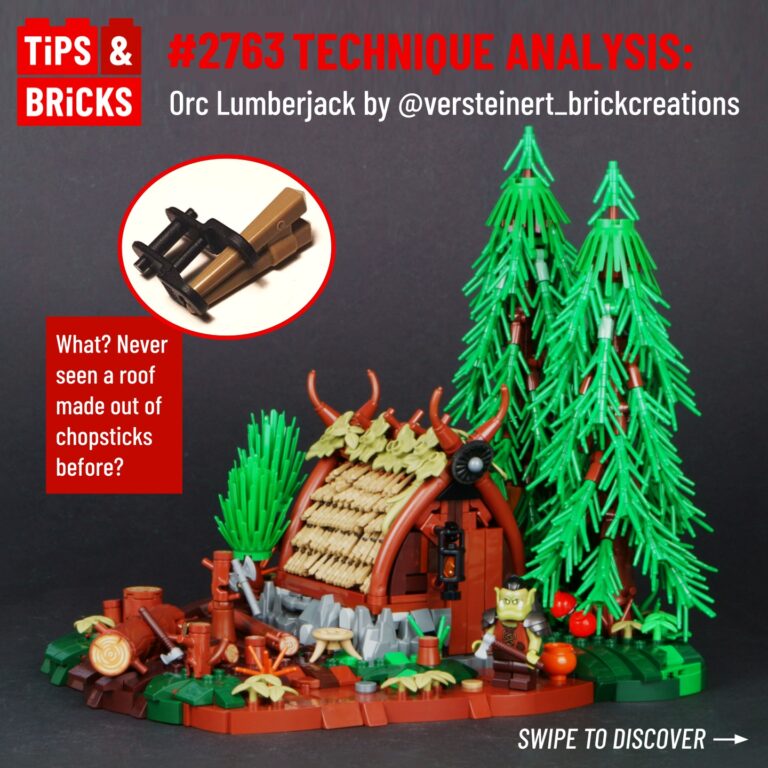 TECHNIQUE ANALYSIS: Orc Lumberjack by @versteinert_brickcreations