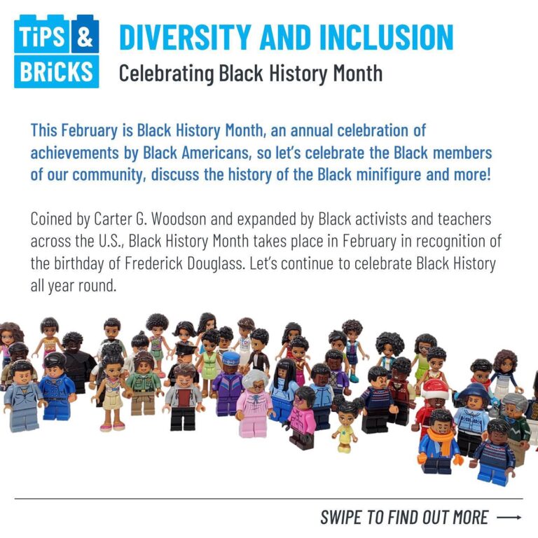 DIVERSITY AND INCLUSION in the LEGO community: Celebrating Black History Month