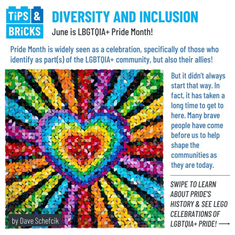 DIVERSITY AND INCLUSION: Pride Month and LEGO!