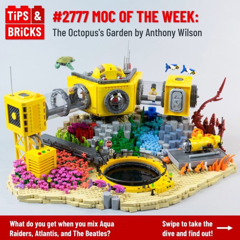 MOC OF THE WEEK: The Octopus's Garden by Anthony Wilson