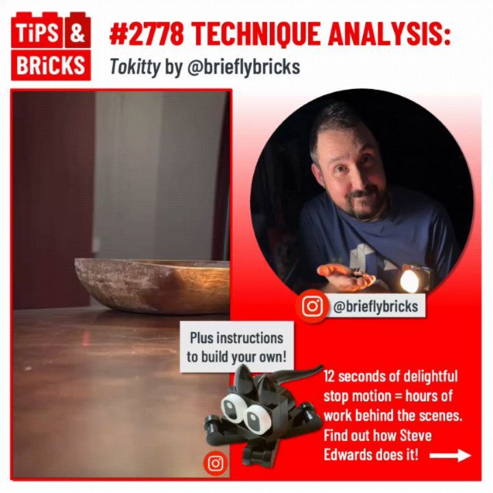 TECHNIQUE ANALYSIS: Tokitty by @brieflybricks