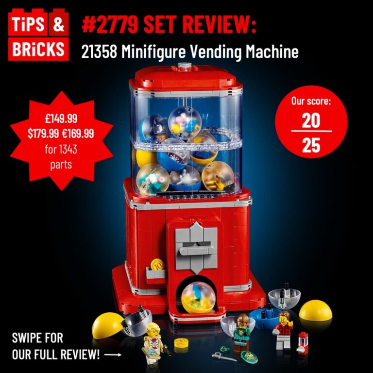 SET REVIEW: 21358 Minifigure Vending Machine