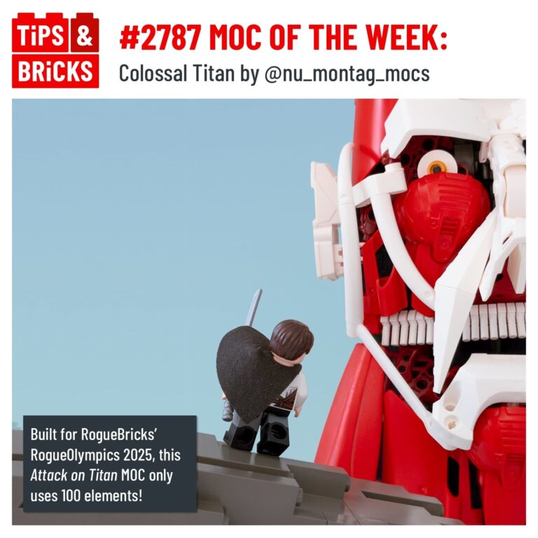 MOC OF THE WEEK: Colossal Titan by @nu_montag_mocs