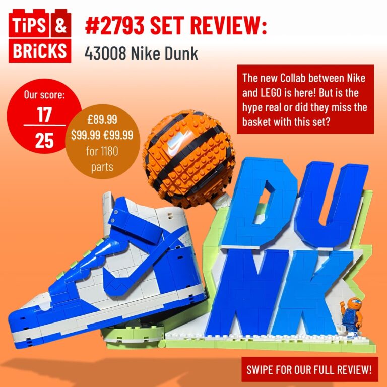 SET REVIEW: 43008 Nike Dunk