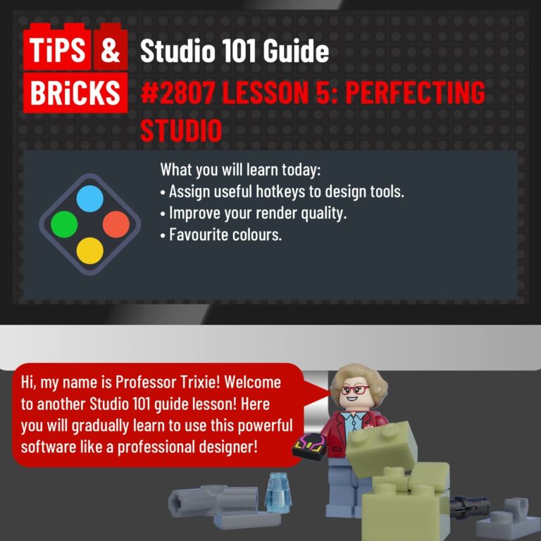 STUDIO 101 GUIDE - LESSON 5: Perfecting Studio!