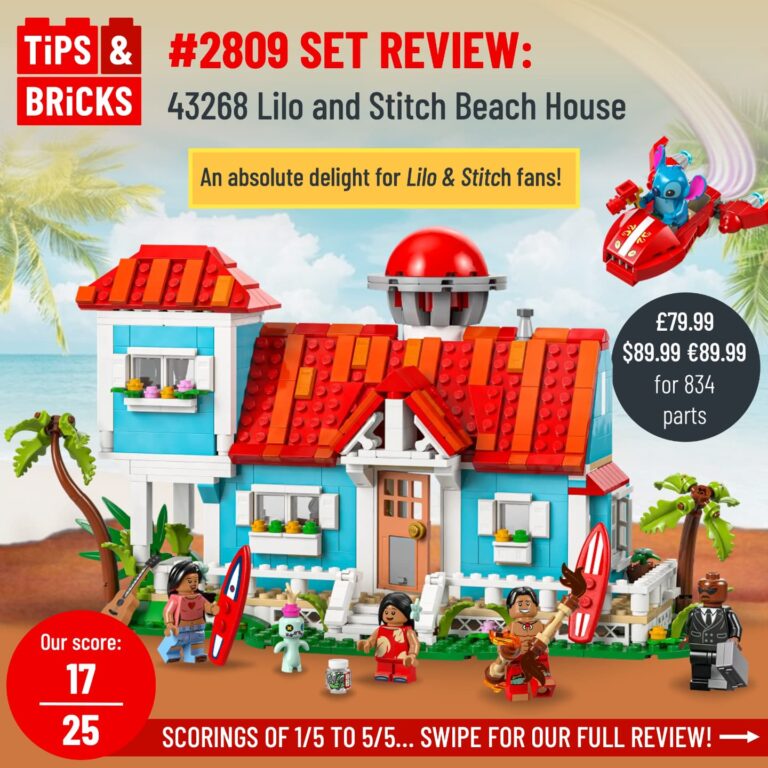SET REVIEW: 43268 Lilo and Stitch Beach House