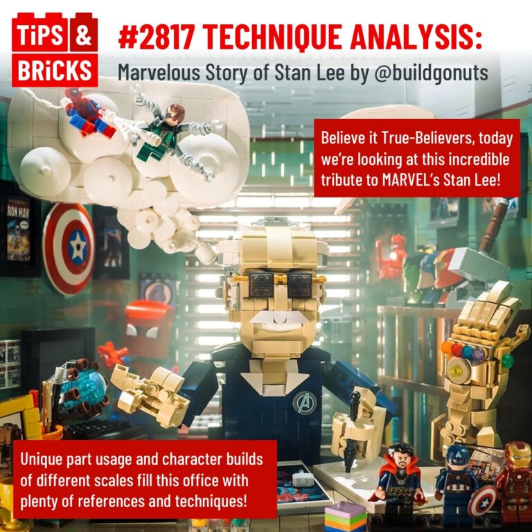 TECHNIQUE ANALYSIS: Marvelous Story of Stan Lee by @buildgonuts