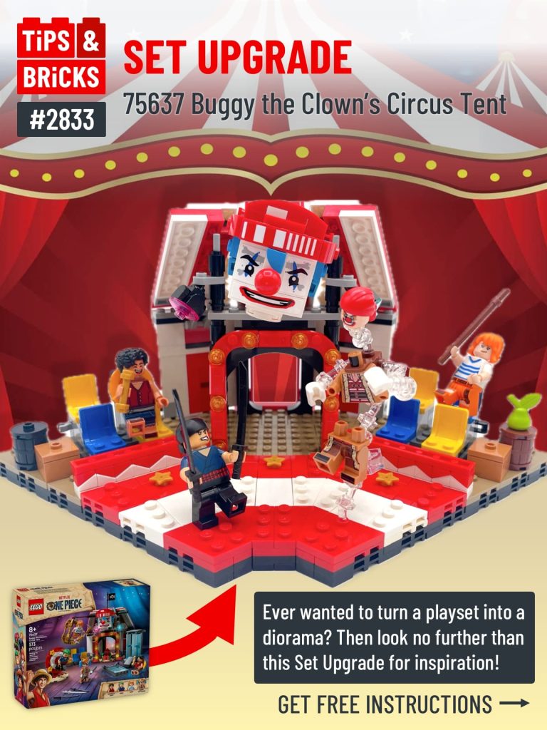 SET UPGRADE: 75637 Buggy the Clown's Circus Tent