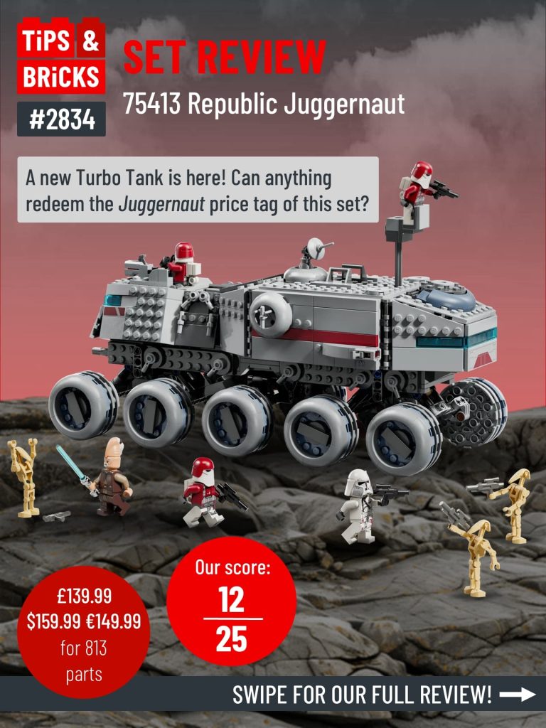 SET REVIEW: 75413 Republic Juggernaut