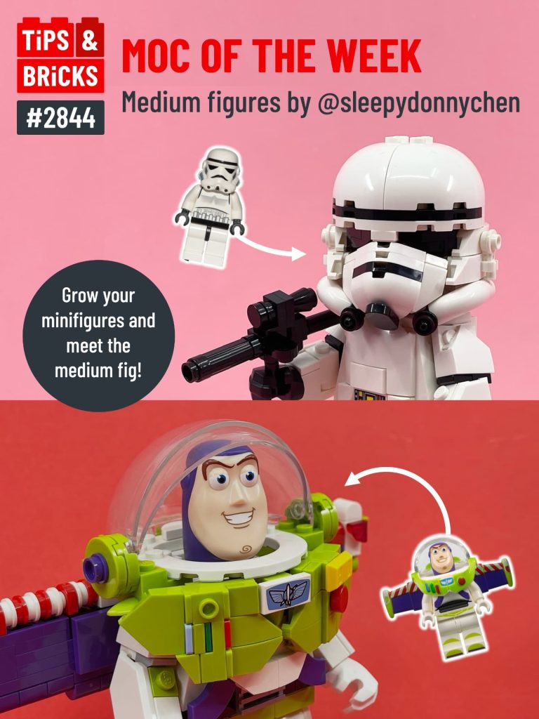 MOC OF THE WEEK: Medium figures by @sleepydonnychen