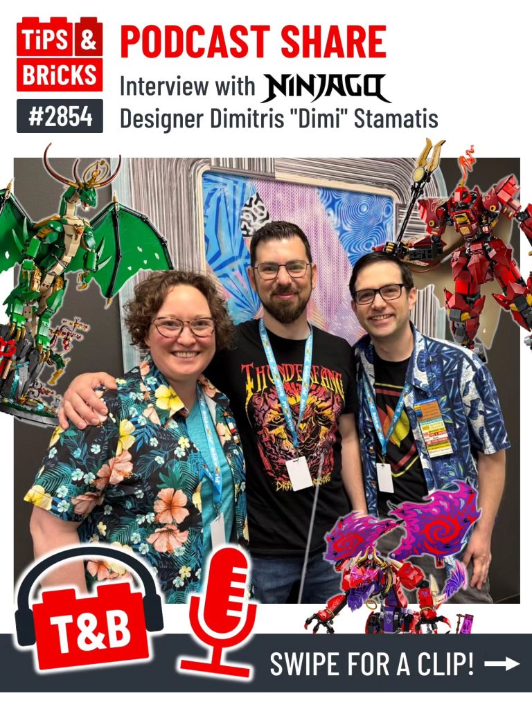PODCAST SHARE: Interview with LEGO Ninjago Designer Dimi